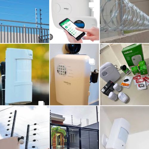 Sistema de alarme comercial